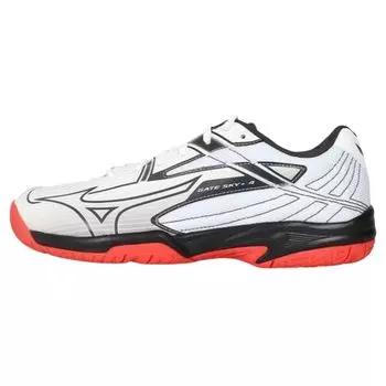 Кроссовки унисекс Mizuno Gate Sky Plus 4 Wide White Fiery Coral, черные 71GA242103 42