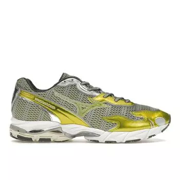 Кроссовки унисекс Mizuno One Block Down x Flame Wave Amazon Желтые D1GD232702 40