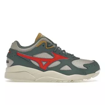 Кроссовки унисекс Mizuno Patta x Sky Medal Green Ivory Red D1GD211902 37