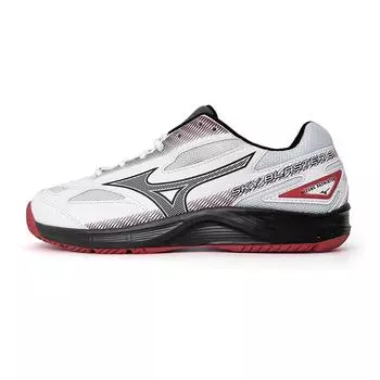 Кроссовки унисекс Mizuno Sky Blaster 3 Wide White Black Cayenne High-Risk-Red 71GA234503 37