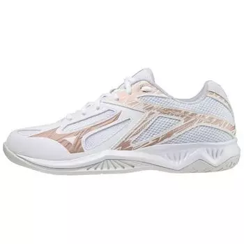 Кроссовки унисекс Mizuno Thunder Blade 3 White Rose Gold Snow White V1GC217036 45