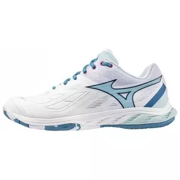 Кроссовки унисекс Mizuno Wave Fang 2 Wide White Blue 71GA231311 44.5