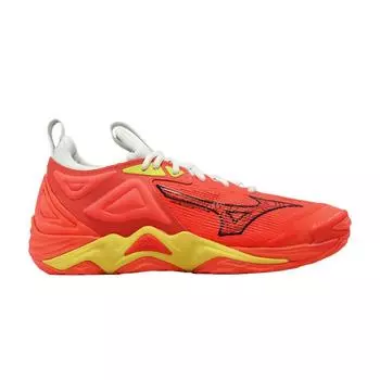 Кроссовки унисекс Mizuno Wave Momentum 3 Neon Flame Bolt Оранжево-Черные V1GA231202 37