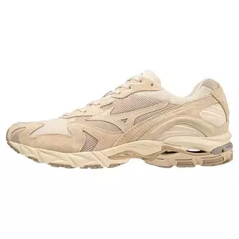Кроссовки унисекс Mizuno Wave Rider 10 Desert Meditations кремово-бежевые с корнем имбиря D1GA220601 37
