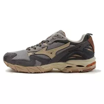 Кроссовки унисекс Mizuno Wave Rider 10 Grey Pumpkin Spice опалово-серые D1GA226601 36.5