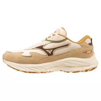 Кроссовки унисекс Mizuno Wave Rider Beta Mojave Desert Tan Pristine Cicory Coffee D1GA330902 40