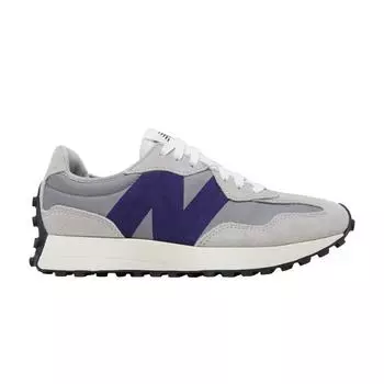 Кроссовки унисекс New Balance 327 Rain Cloud Virtual Violet Серые MS327FC 37.5