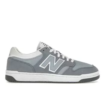 Кроссовки унисекс New Balance 480 Arctic Grey Light-Arctic-Grey Quartz-Grey BB480LEB 37.5