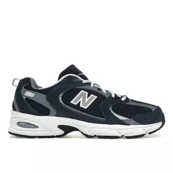 Кроссовки унисекс New Balance 530 Navy Arctic Grey Синие, серебристо-металлические MR530CA 38.5