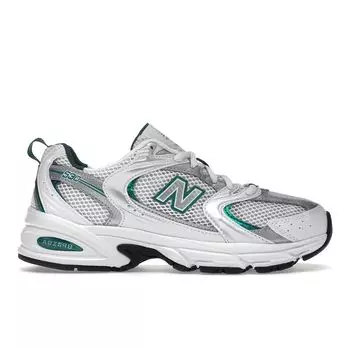 Кроссовки унисекс New Balance 530 White Silver Green Silver-Metallic MR530AB 37