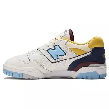 Кроссовки унисекс New Balance 550 Marquette кремового цвета с морской солью Team-Carolina BB550NCF 42.5