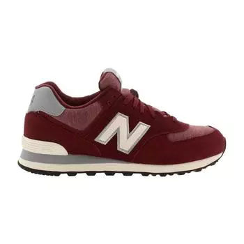 Кроссовки унисекс New Balance 574 бордовые красные ML574PMW 53