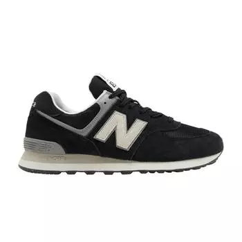 Кроссовки унисекс New Balance 574 черно-серые U574LL2 37