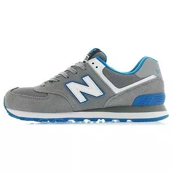 Кроссовки унисекс New Balance 574 Core Plus светло-серые синие ML574CPH 37