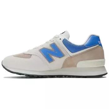 Кроссовки унисекс New Balance 574 Off White Blue кремовые U574UY2 37