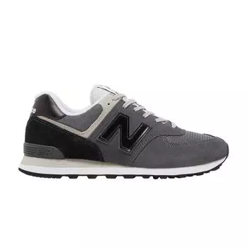 Кроссовки унисекс New Balance 574 серо-черные ML574OS2 37.5