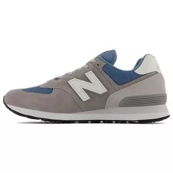 Кроссовки унисекс New Balance 574 серо-синие темно-синие ML574OW2 37