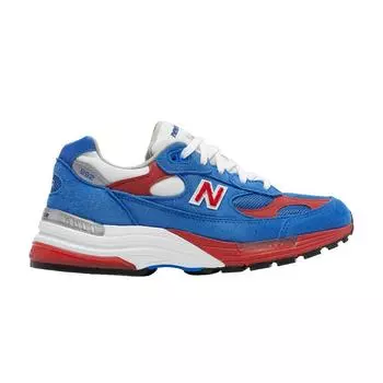 Кроссовки унисекс New Balance 992 Made in USA США Синий Красный M992CC 36