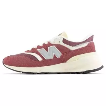 Кроссовки унисекс New Balance 997R кирпично-красные кремово-серебристые U997RCC 37
