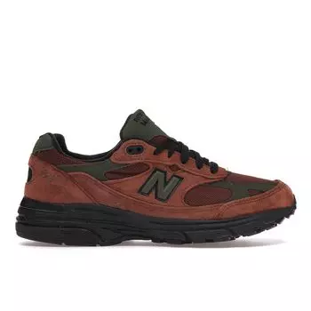Кроссовки унисекс New Balance Aim Leon Dore x 993 Made in USA Beef & Broccoli Коричневые MR993ALD 41.5