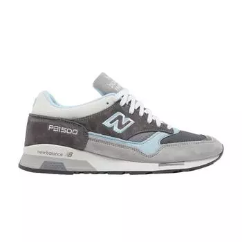 Кроссовки унисекс New Balance BEAMS x Paperboy Paris x 1500 Made in England Ice Boy Серый прохладно-серый Starlight-Blue M1500BMS 38