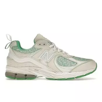 Кроссовки унисекс New Balance GANNI x 2002R Turtledove Cream Island-Green M2002RGC 37.5