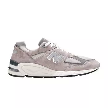 Кроссовки унисекс New Balance KITH x 990v2 Made in USA Classics Collection Серо-Белые M990GR2 43