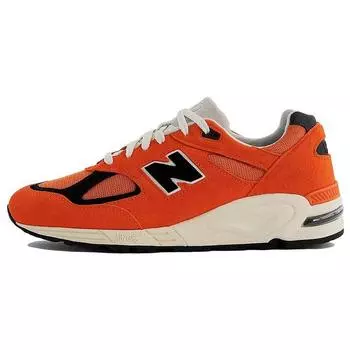 Кроссовки унисекс New Balance Teddy Santis x 990v2, сделано в США Marigold, оранжево-черные M990AI2 36