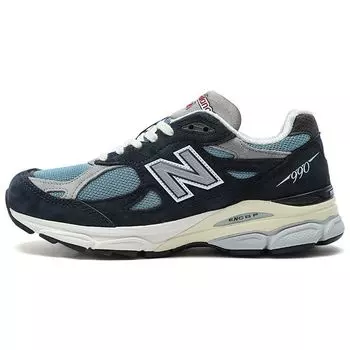 Кроссовки унисекс New Balance Teddy Santis x 990v3 Made in USA Navy Blue Spring-Tide M990TE3 37