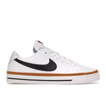 Кроссовки унисекс Nike Court Legacy White Desert Ochre Gum-Light-Brown Black CU4150-102