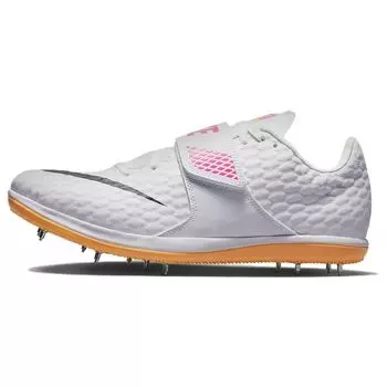 Кроссовки унисекс Nike High Jump Elite White Hyper Pink Orange Orange Black 806561-102 40.5