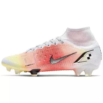 Кроссовки унисекс Nike Mercurial Dream Speed Superfly 8 Elite FG Bright Mango Оранжевый, платиновый, серебристо-металлический CV0959-108 44.5