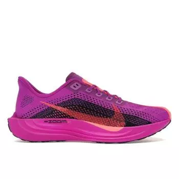 Кроссовки унисекс Nike Pegasus Plus Vivid Purple Hot Punch черные FQ7262-500 42