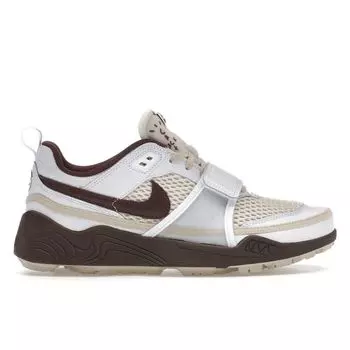 Кроссовки унисекс Nike Travis Scott x Zoom Field Jaxx Light Chocolate White HQ3073-100 38.5