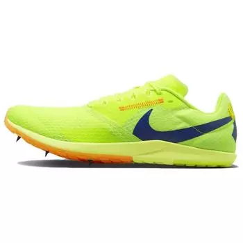 Кроссовки унисекс Nike Zoom Rival 6 Fast Pack Green Volt Total-Orange DX7999-701 44.5