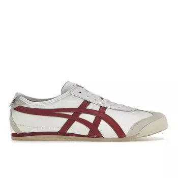 Кроссовки унисекс Onitsuka Tiger Mexico 66 белые бордовые D4J2L-0125 44.5