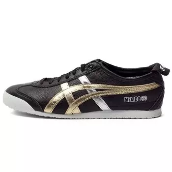 Кроссовки унисекс Onitsuka Tiger Mexico 66 Black Gold Metallic D5V2L-9094 36