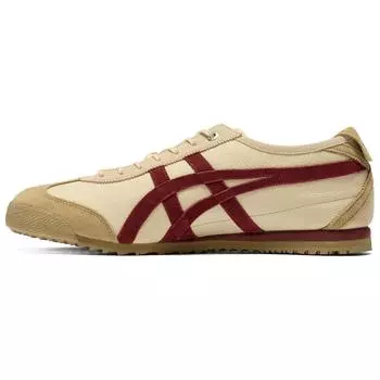 Кроссовки унисекс Onitsuka Tiger Mexico 66 SD бежевые свекольные соки кремовые 1183C015-202 37