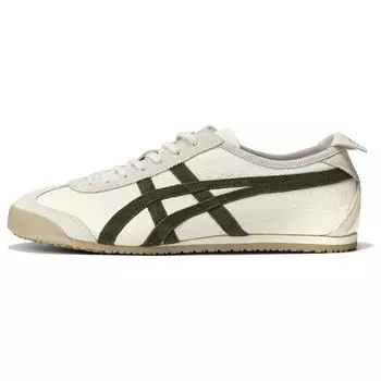 Кроссовки унисекс Onitsuka Tiger Mexico 66 светло-бежевые оливковые кремовые оливково-зеленые 1183C076-201 41.5