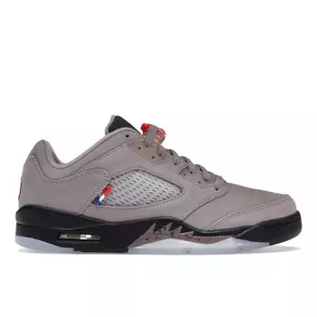 Кроссовки унисекс Paris Saint-Germain x Air Jordan 5 Retro Low Paname серая пемза Game-Royal DX6325-204 44