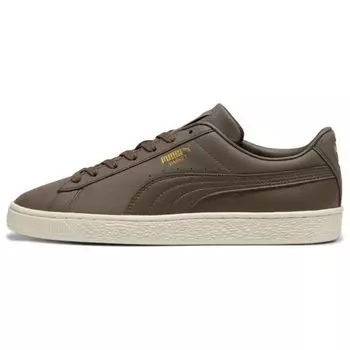 Кроссовки унисекс Puma Basket Classic 21 Chocolate Gold Коричневые 37492329 42
