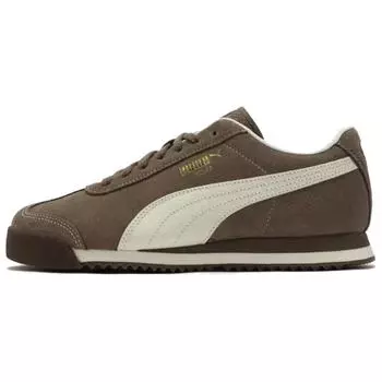 Кроссовки унисекс Puma Roma Suede Totally Taupe Brown Warm-White 398635-07 36