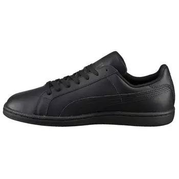 Кроссовки унисекс Puma Smash Leather Black Dark Shadow 356722-04 36