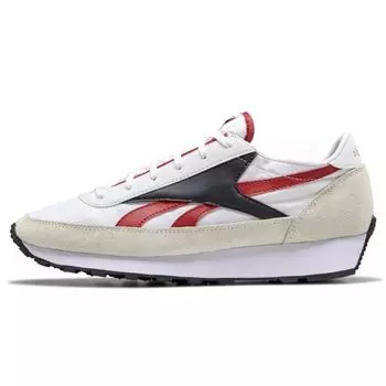 Кроссовки унисекс Reebok AZ Runner White Mars Red, черные FY7569 36.5
