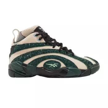 Кроссовки унисекс Reebok Brain Dead x Shaqnosis Dark Forest Green Soft-Ecru Core-Black GX9600 41