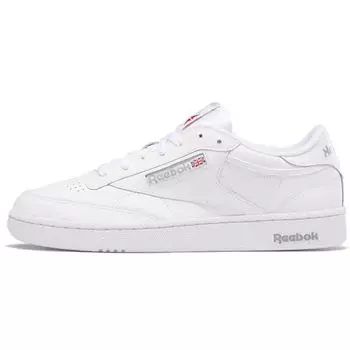 Кроссовки унисекс Reebok Club C 85 Бело-серые AR0455 34.5