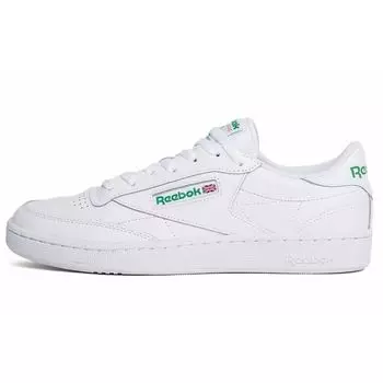 Кроссовки унисекс Reebok Club C 85 Бело-зеленые AR0456 42