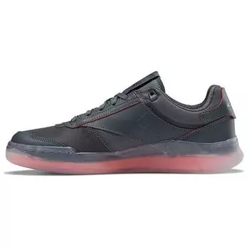 Кроссовки унисекс Reebok Club C Legacy Pure Grey Pure-Grey-7 Pure-Grey-8 Orange-Flare GZ0084 38.5