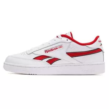 Кроссовки унисекс Reebok Club C Revenge White Vector Red, черные 100033713 42