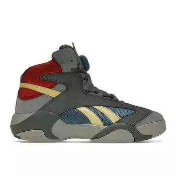 Кроссовки унисекс Reebok DC Comics x Shaq Attaq Man of Steel Grey Alloy Brave-Blue HQ4587 41
